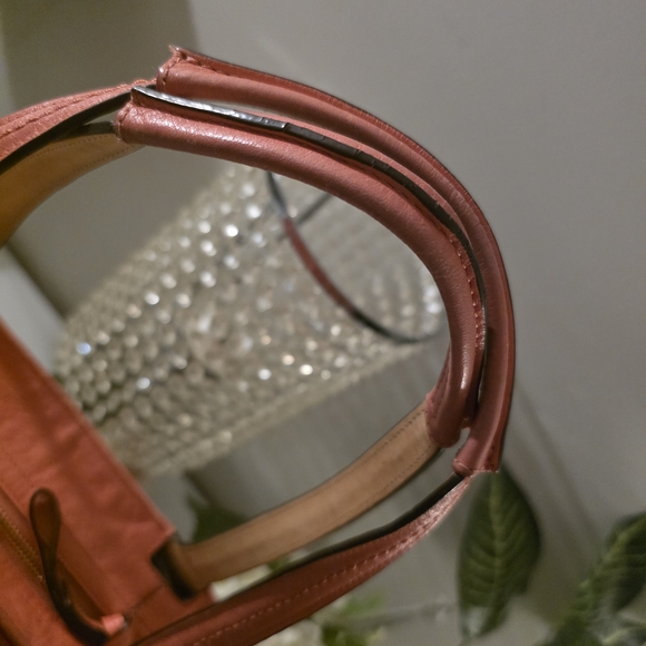 Coach Pink and Cream Signature Tote - Picture 7 of 12